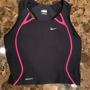 Nike crop tank top